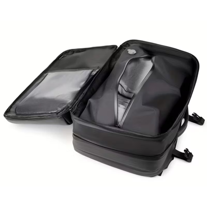 Traveling Bag Vacuum Compression With Air Pump Device 17-Inch Backpack, Waterproof Oxford Fabric